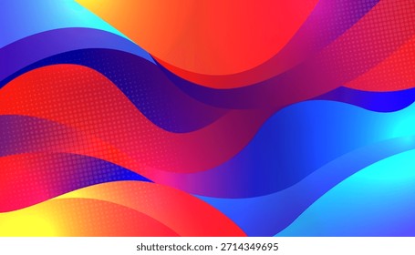 Modern Liquid Gradient Abstract Background