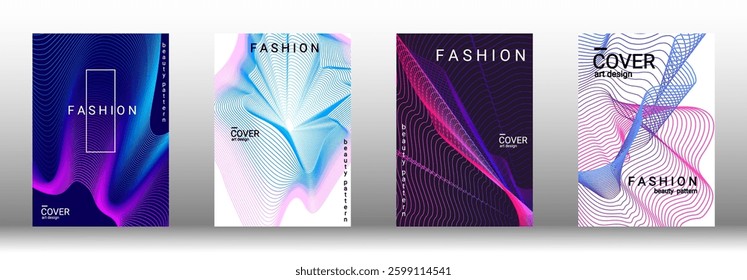 Modern liquid gradient background featuring flowing abstract shapes. Perfect for trendy covers, banners, posters, or digital designs. Vibrant, colorful, and versatile vector illustration in EPS 10