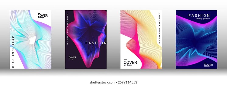 Modern liquid gradient background featuring flowing abstract shapes. Perfect for trendy covers, banners, posters, or digital designs. Vibrant, colorful, and versatile vector illustration in EPS 10