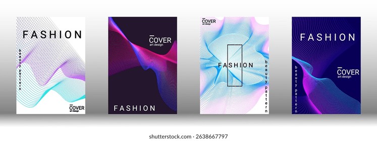 Modern liquid gradient background featuring flowing abstract shapes. Perfect for trendy covers, banners, posters, or digital designs. Vibrant, colorful, and versatile vector illustration in EPS 10