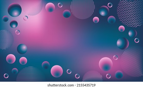 Modern Liquid Gradient Pink blue Background. Abstract design template for brochures, flyers, magazine, business card, branding, banners, headers, book covers, notebooks background, presentation design