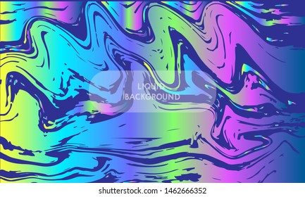 Modern Liquid Oil Abstract Background HD Vector.