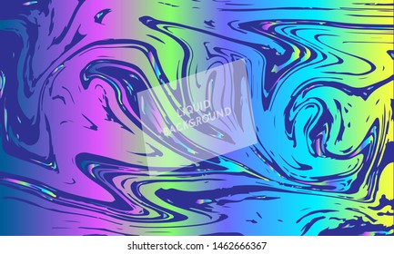 Modern Liquid Oil Abstract Background HD Vector.