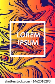 Modern Liquid Oil Gradient Banner Background HD Vector