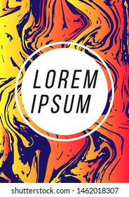 Modern Liquid Oil Gradient Banner Background HD Vector