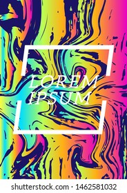 Modern Liquid Oil Multi Gradient Banner  Background HD Vector.