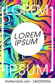 Modern Liquid Oil Multi Gradient Banner  Background HD Vector.