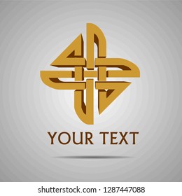 Modern Logo 3D Vector Free Download