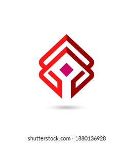modern logo abstract vector illustration. icon or symbol template. Vector illustrator