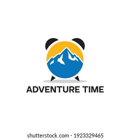 modern logo for adventure time