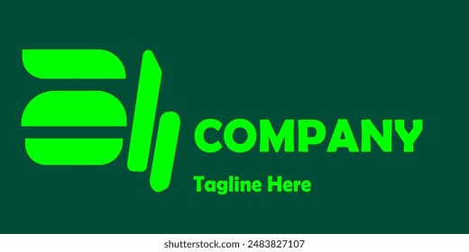 Modern logo burger . Logo for business logo or company logo