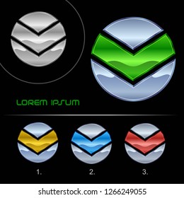 Modern Logo business abstract vector design template, Hi tech infinity logotype, Business logo icon design template elements, Vector illustration