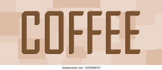 Logo moderno para una cafetería. Ilustración del vector