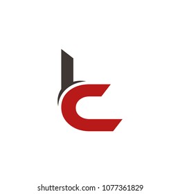 modern logo combination letter c with letter t