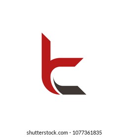 modern logo combination letter c with letter t