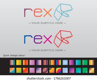 modern logo company style brand