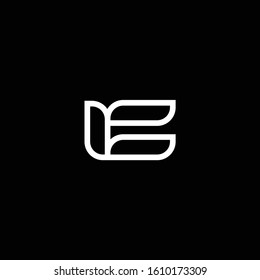 Modern logo concept design for fintech and digital finance technologies