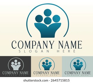 A modern logo design built on simplicity and harmony.