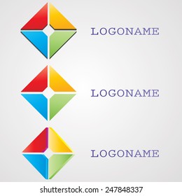 Modern Logo Design Collection.  Set of Business Icons. Vector Illustration. 