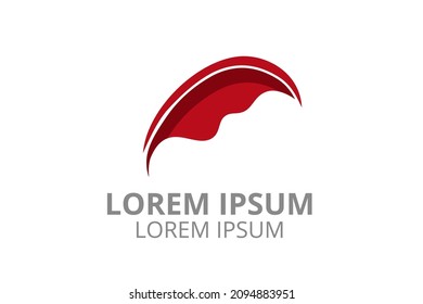 modernes Logo-Design-Formfederhalter für jedes Unternehmen oder Unternehmen