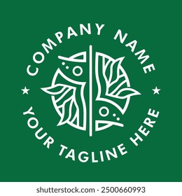 Modern logo design creative ideas teamwork. Premium Vector