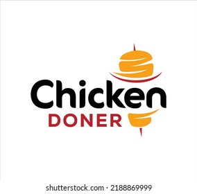 Modern logo design for Doner Kebab.