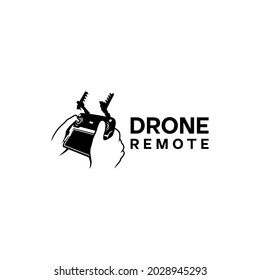 modern logo design for drone remote controler