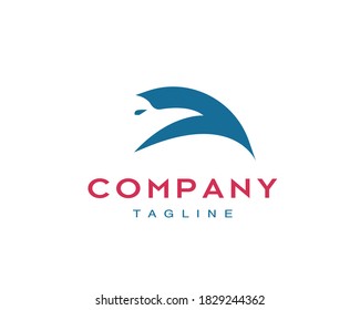 Modern logo design of eagle . suitable for airlines