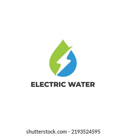 modern logo design for electric water