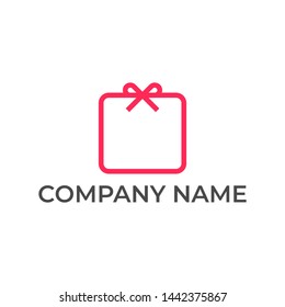 Modern Logo Design For Gift Box Logo