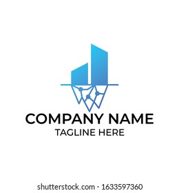 Modern logo design for hotel and building