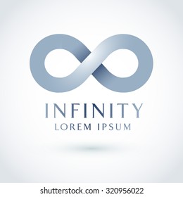 Modern Logo Design : Infinity : Vector Illustration