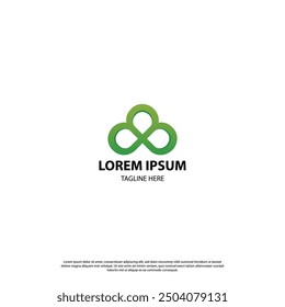 Modern logo design inspiration, simple minimalist logo vector