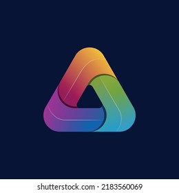 A Modern logo design and A letter logo design