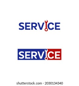 diseño de logotipo moderno para la tecnología de servicios