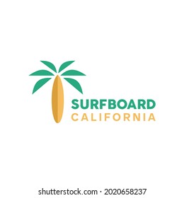 modern logo design for surfboard brand identity