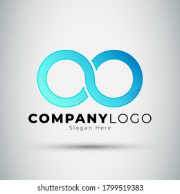 Infınıty modern logo design template