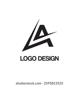 a modern logo design template