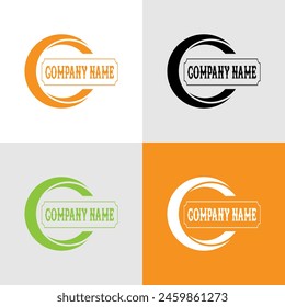 Modern logo design template. Corporate identity logo design.