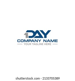 Modern logo design with text and graphic element for company branding
