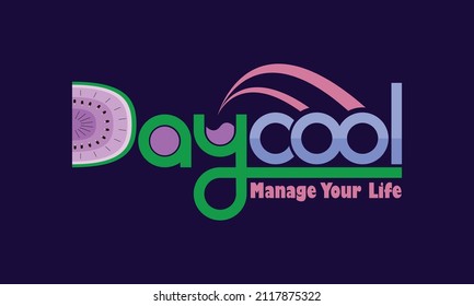 El moderno logo de diseño vectorial con sandía púrpura para restaurante, negocios y lugar fresco.