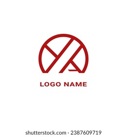 Modern Logo Design with Y and A
