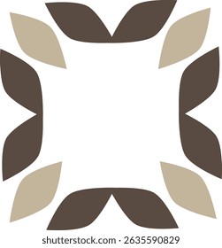 Modern logo designs. This design could be used to represent a variety of things, such as nature, growth, or a sense of balance.