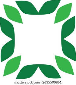 Modern logo designs. This design could be used to represent a variety of things, such as nature, growth, or a sense of balance.