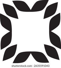Modern logo designs. This design could be used to represent a variety of things, such as nature, growth, or a sense of balance.