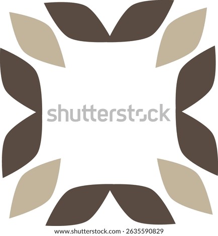 Modern logo designs. This design could be used to represent a variety of things, such as nature, growth, or a sense of balance.