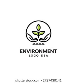 modern logo for the environment