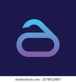 A modern logo featuring a cloud forming the letter 'A,' symbolizing innovation, connectivity, and limitless potential. Perfect for tech, AI, and cloud-based businesses.