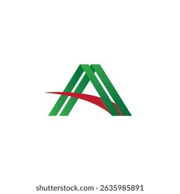A modern logo featuring the letter "A" designed with two sleek lines, symbolizing simplicity, elegance, and innovation. Ideal for brands seeking a minimalist yet strong visual identity.
