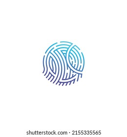 Modern Logo finger Images, Vector Template.
